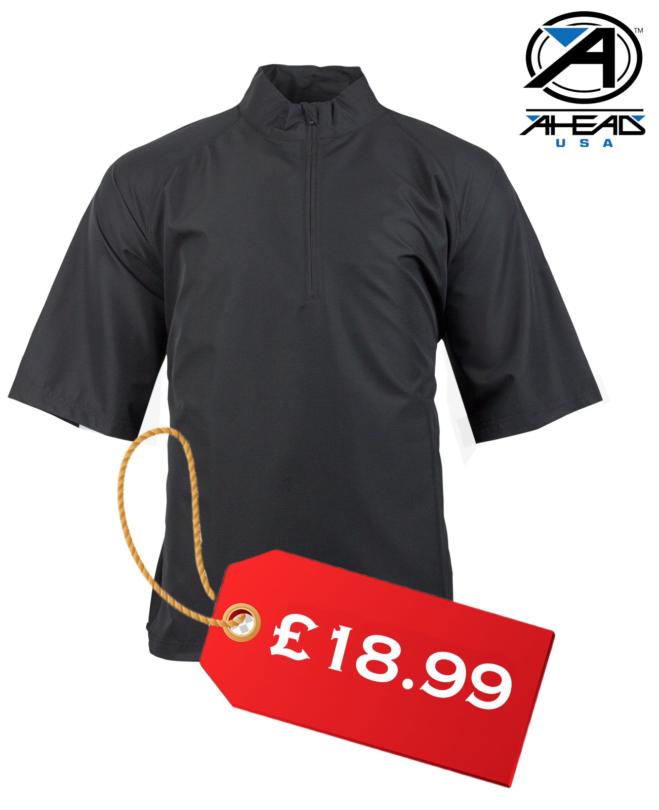 New Ahead oD04 Black T Sleeve Windstopper