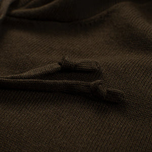 Lyle & Scott Knitted Hoodie - Olive (32698)