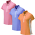 JRB Melange Short Sleeved Golf Shirt