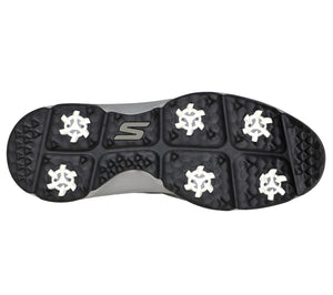 Skechers Mens GO GOLF Torque 2 Waterproof Spiked Golf Shoes 214027 - Black/Grey/Black