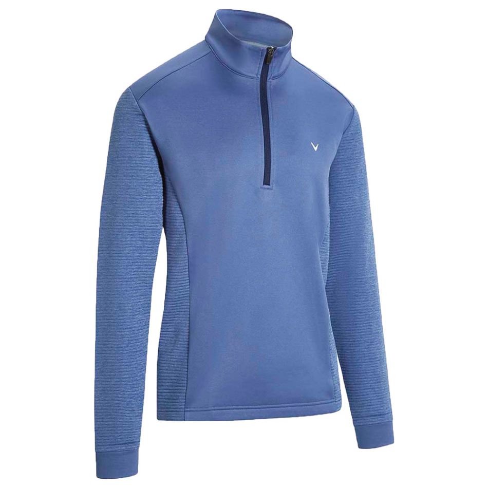 Callaway Mens Ribbed Ottoman II 1/4 Zip Golf Fleece Callaway Mens Ribbed Ottoman II 1/4 Zip Golf Fleece
