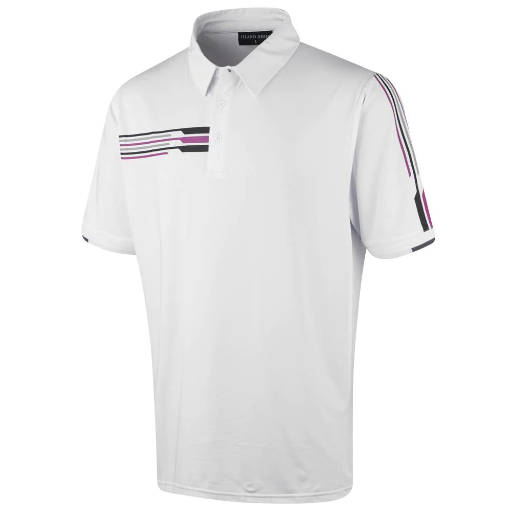 Island green 2024 golf polo shirts