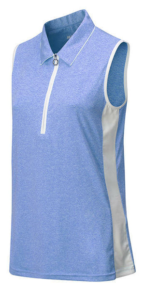JRB Melange Sleeveless Golf Shirt