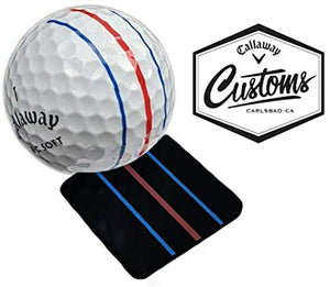 Callaway Customs Triple Track Black Square Alignment Marker - Limited Edition