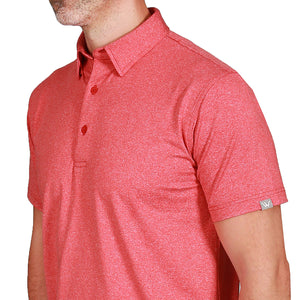 Walrus Apparel Zane Heathered Performance Polo