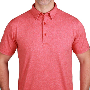 Walrus Apparel Zane Heathered Performance Polo