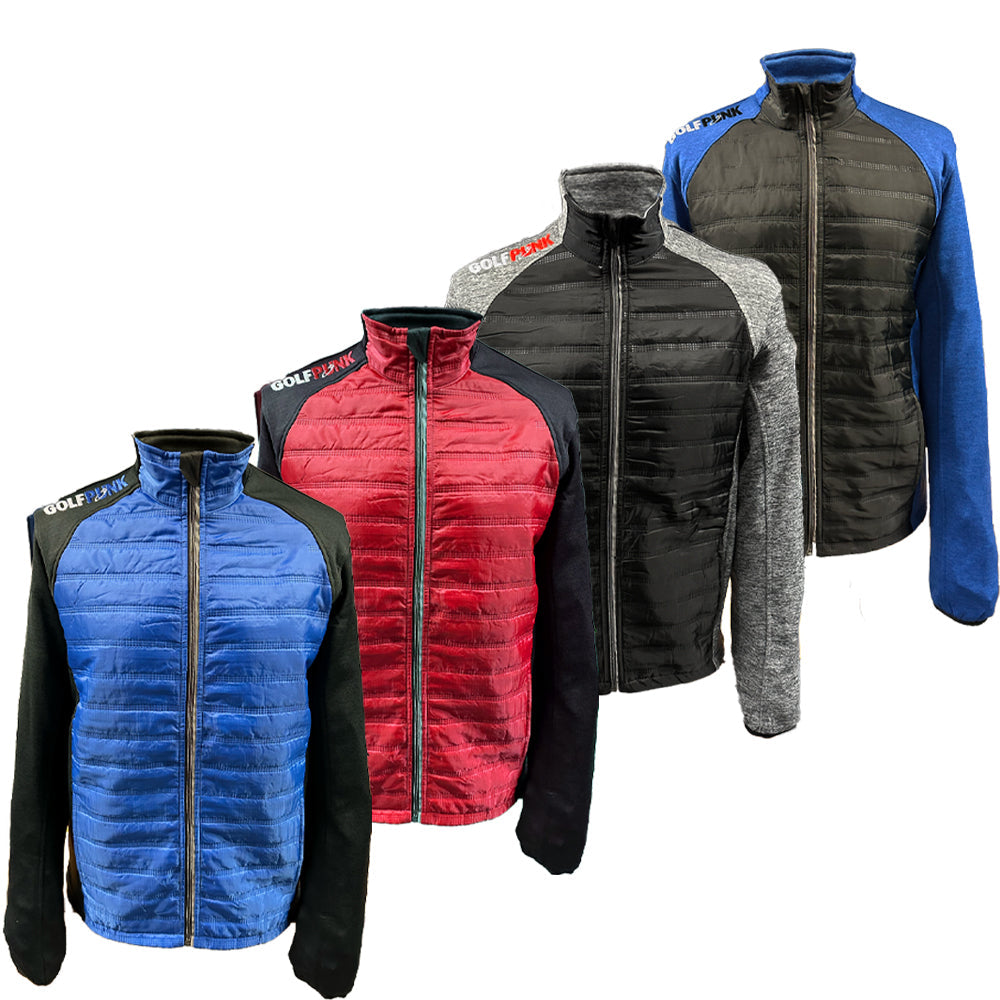 Golf Punk Dual Fabric Quilted Jacket⛳️