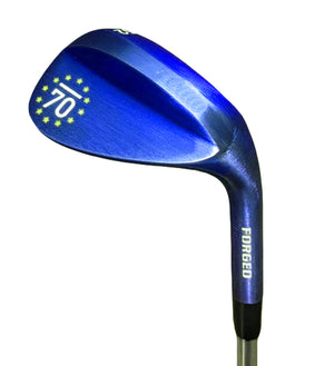 Sub70 Golf Ryder Cup Style Europe Forged Blue Wedges 52,56,60 CNC Milled - FREE CUSTOM LASER ENGRAVING!