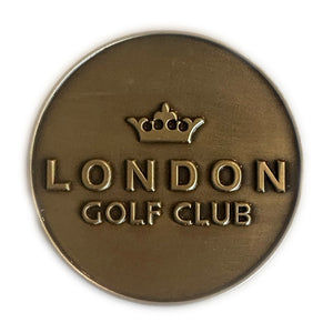 Club Embossed XL Metal Ball Marker