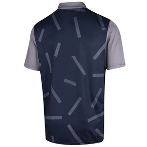 Island Green Mens 2022 Abstract Print Golf Polo - IGTS2166