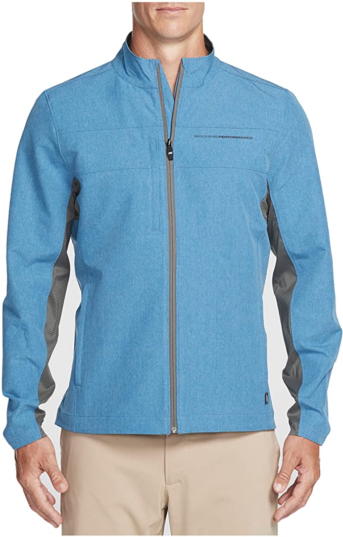 Skechers Men's Go Golf Rossi Jacket Blue (SMALL ONLY) - LMJA43⛳️