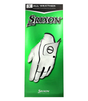 Srixon Men's All Weather Golf Glove With Ball Marker L/H for Right Handed Golfer