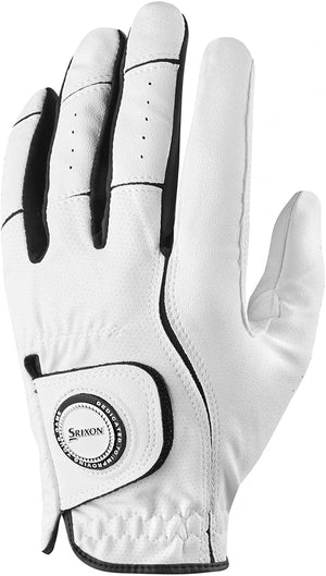 Srixon Men's All Weather Golf Glove With Ball Marker L/H for Right Handed Golfer