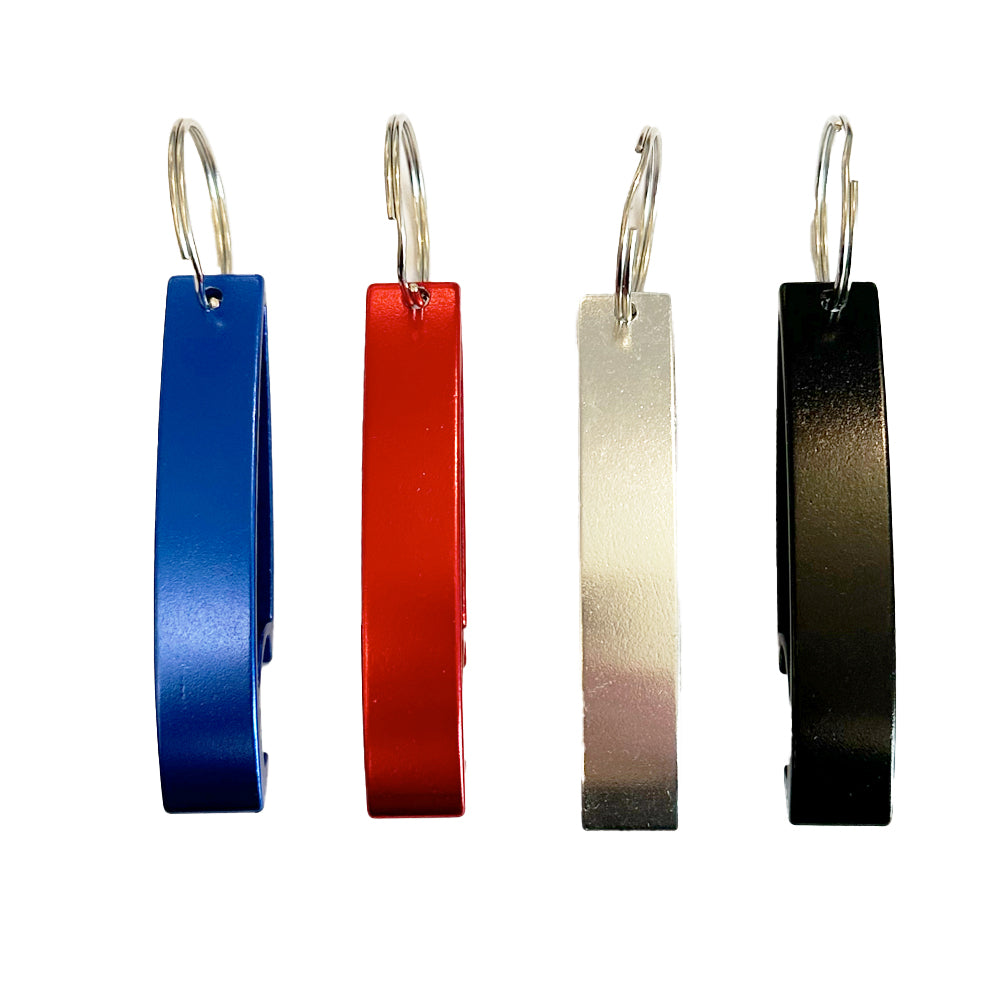 Metal Keychain Curved Bottle Opener⛳️