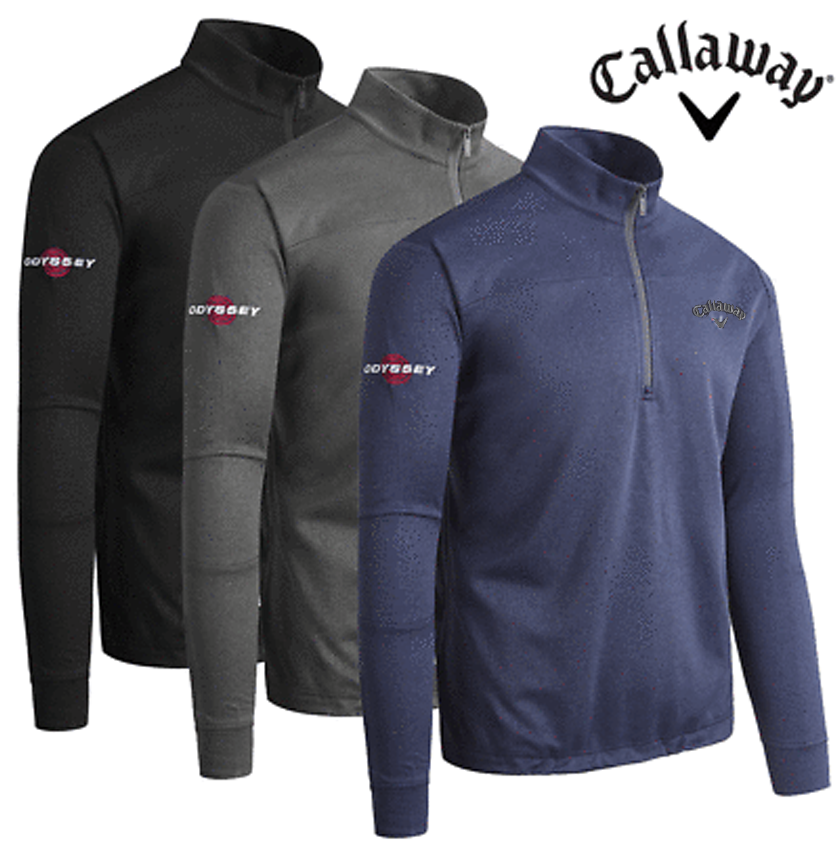 Callaway Mens Golf Odyssey Pieced Waffle Fleece - CGKFA0J8⛳️