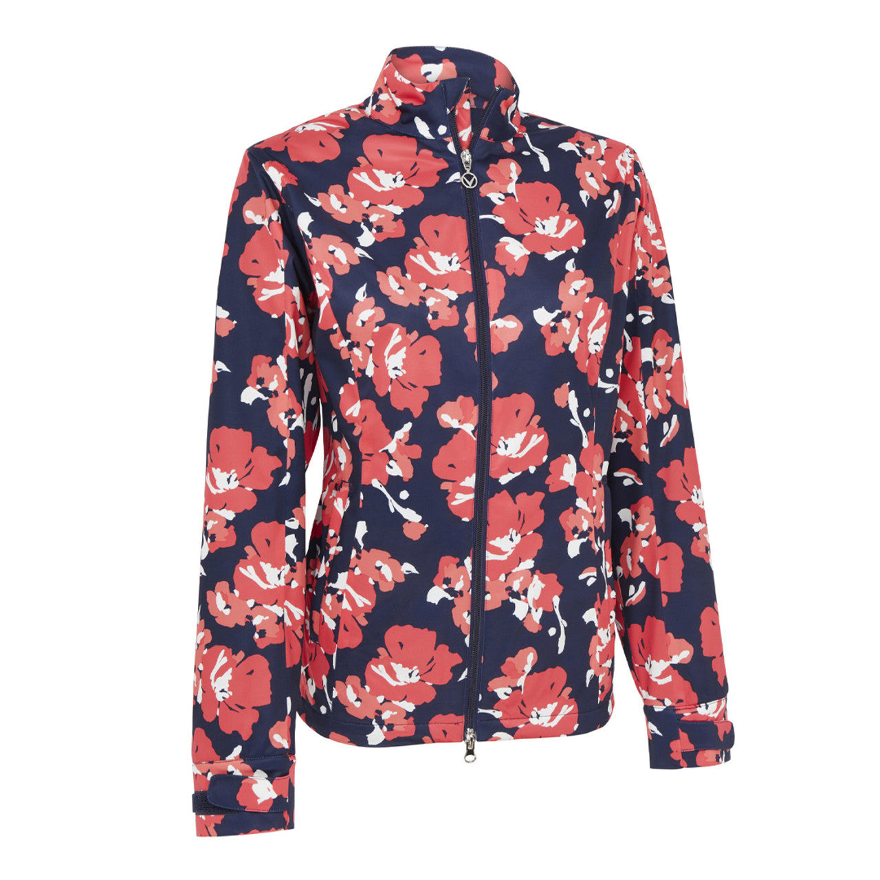 Callaway Golf Ladies Floral Soft Shell Jacket- Peacoat - CGJSC056⛳️