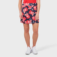 Callaway Golf Ladies Printed Floral Pull On Skort 43CM - Peacoat - CGKBSC20⛳️