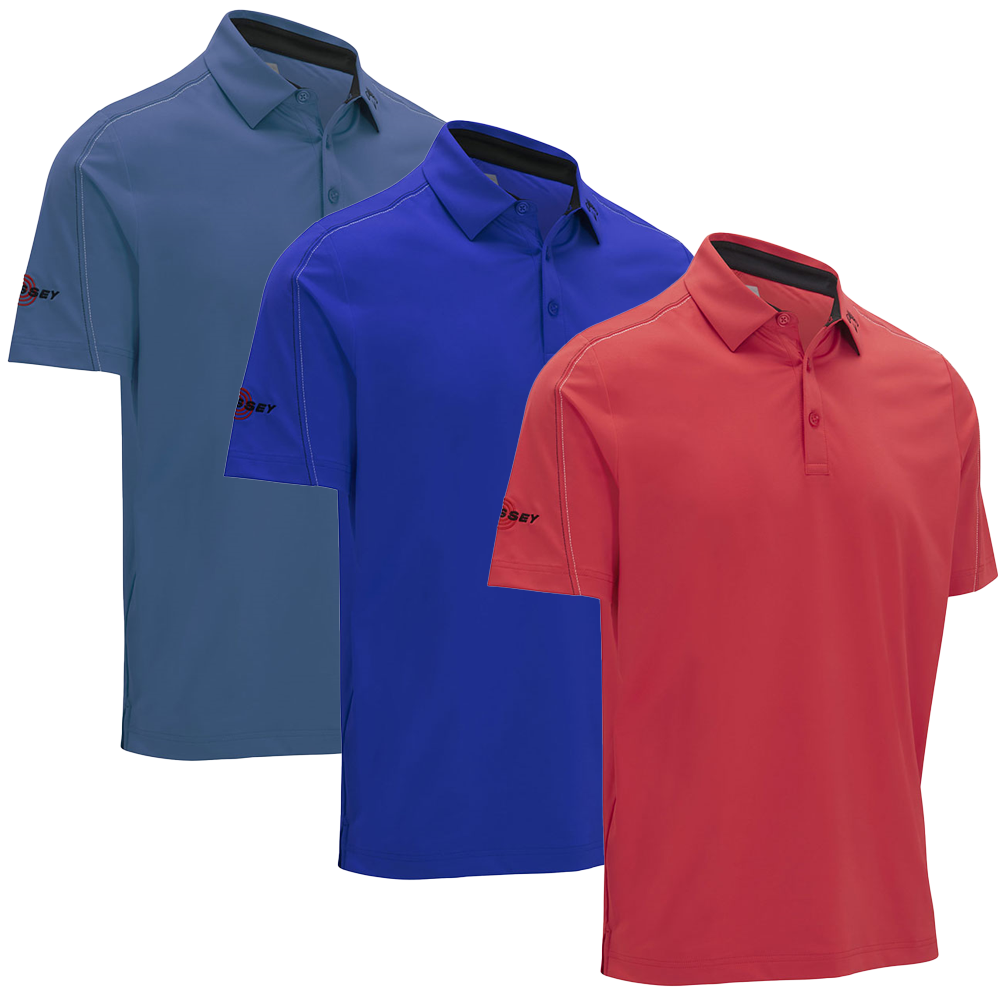 Callaway Men's Stitched Colour Block Polo Shirt - CGKSB028