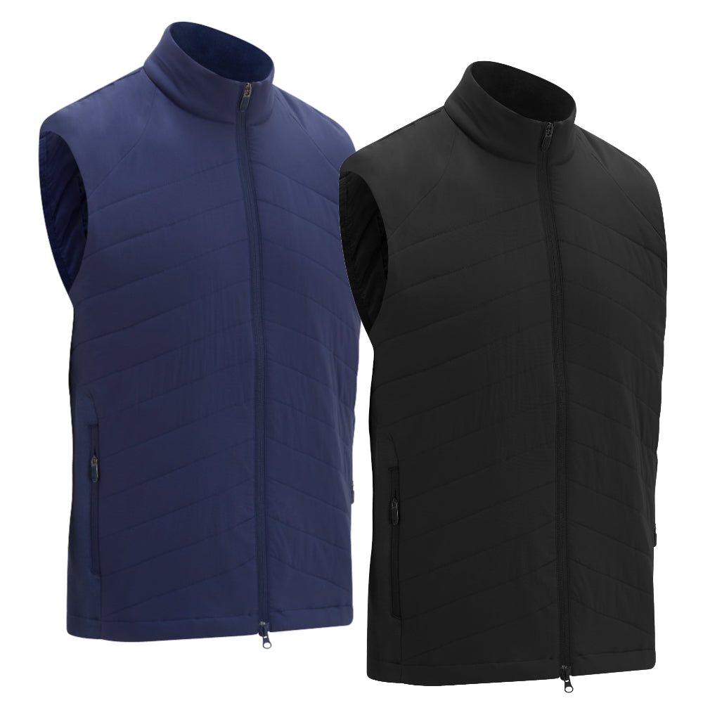 Callaway Men's Full-Zip PrimaLoft Quilted Vest CGRFB0S4GG