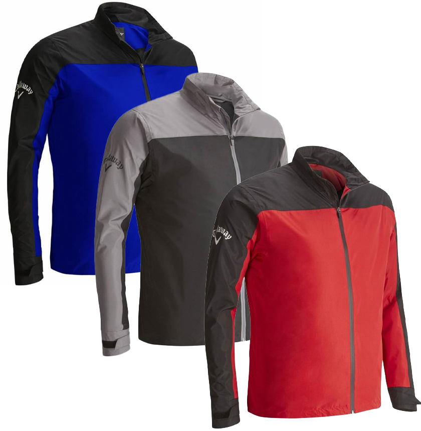 Callaway Golf Mens Weather Series Corporate WaterProof Golf Jacket C Just Golf Online