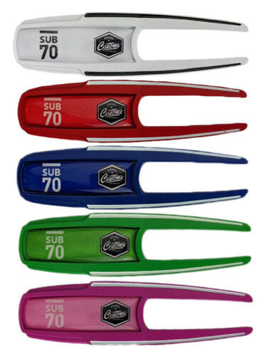 Callaway Customs x Sub70 Tour Flat Metal Divot Tool Pitchfork⛳️