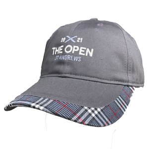 The Open 2021 St Andrews Tartan Baseball Cap One Size - Classic Style