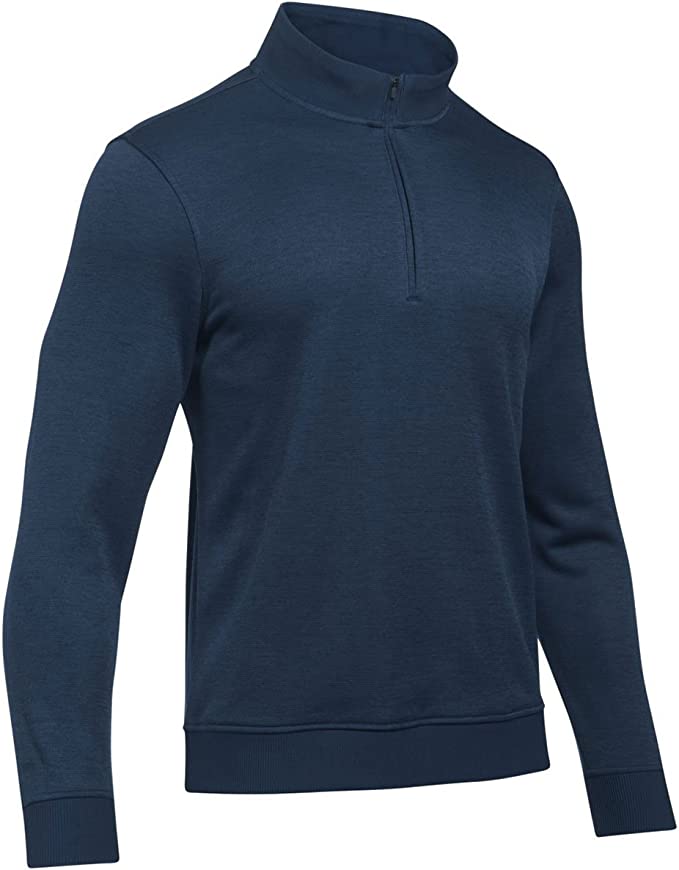 Under Armour Men's Crestable SweaterFleece QZ Pullover in Academy Blue (222-408)⛳️ 3XL ONLY