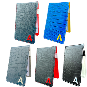 Albatross Crocodile Leather Scorecard Holder