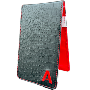Albatross Crocodile Leather Scorecard Holder
