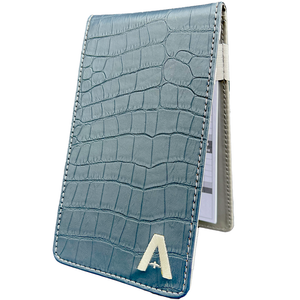 Albatross Crocodile Leather Scorecard Holder