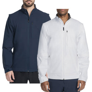 Skechers Mens Elite 3In1 Waterproof Golf Stretch Adjustable Sleeve Jacket - MJA16