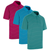 Pro-Tech Feeder Stripe Polo Shirt - PQGPS-06