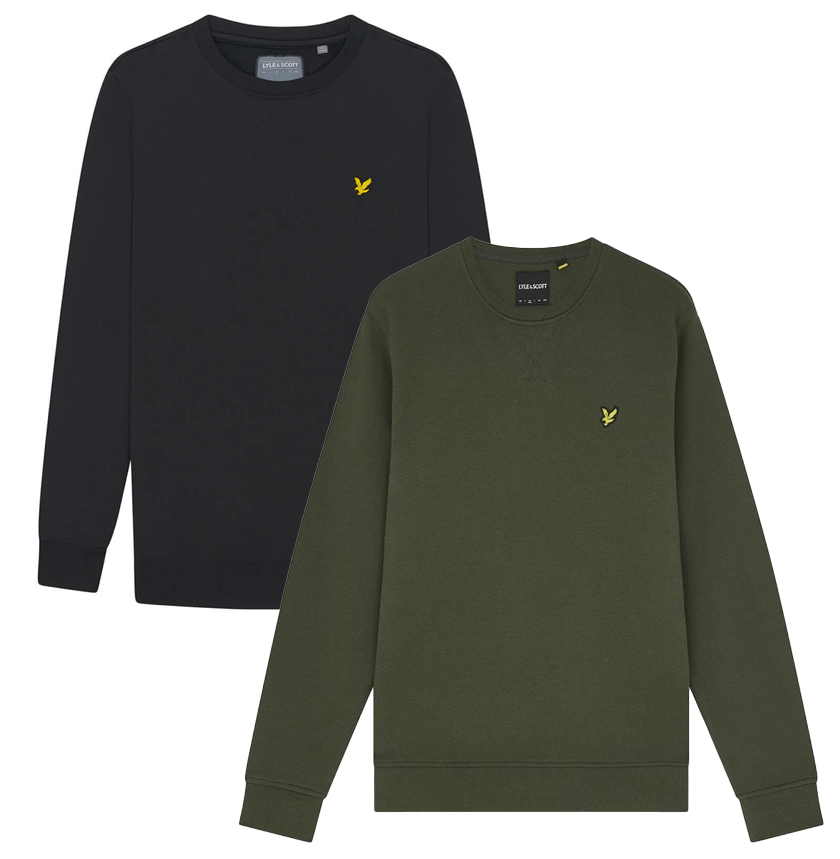 LYLE & SCOTT Mens Crew Neck Sweatshirt - ML1259G⛳️