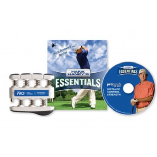 Hank Haney's Essentials Grip Strength DVD & Grip Exerciser