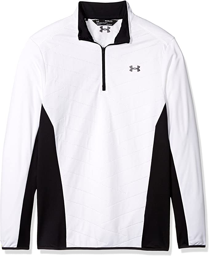 Under Armour Men's Coldgear Reactor Hybrid Jacket in White - (996-100)⛳️