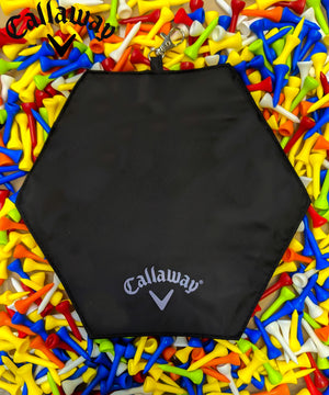 Callaway Golf Lightweight accessory Pouch With 50 wooden various mixed logo white tees