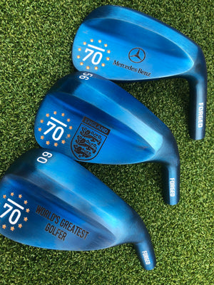 Sub70 Golf Ryder Cup Style Europe Forged Blue Wedges 52,56,60 CNC Milled - FREE CUSTOM LASER ENGRAVING!