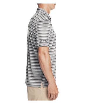 Skechers Golf Mens Approach Stripe Performance Active Wicking Polo Shirt - LIMTO23