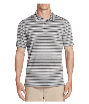 Skechers Golf Mens Approach Stripe Performance Active Wicking Polo Shirt - LIMTO23