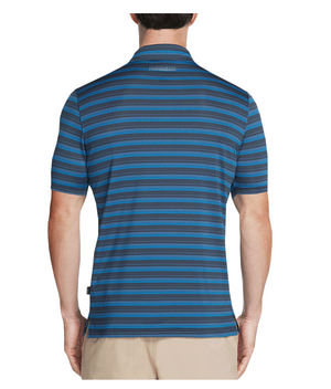 Skechers Golf Mens Approach Stripe Performance Active Wicking Polo Shirt - LIMTO23