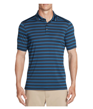 Skechers Golf Mens Approach Stripe Performance Active Wicking Polo Shirt - LIMTO23