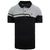 Lyle & Scott Block Polo Shirt Short Sleeve Grey Black Mens Top - SP1260SP-572