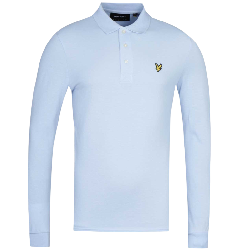 Lyle Scott Long Sleeve Polo Shirt LP1360G Just Golf Online