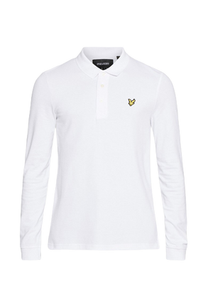 Lyle & Scott Long Sleeve Polo Shirt - LP1360G