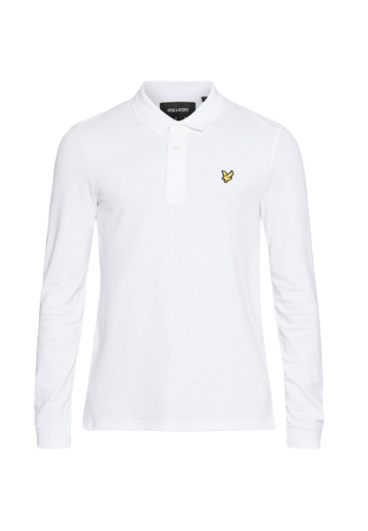 Mens lyle and discount scott long sleeve polo