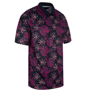 Proquip Men's Pro Tech Sub 7 Leaf Print Polo Shirt - PQGPS-10