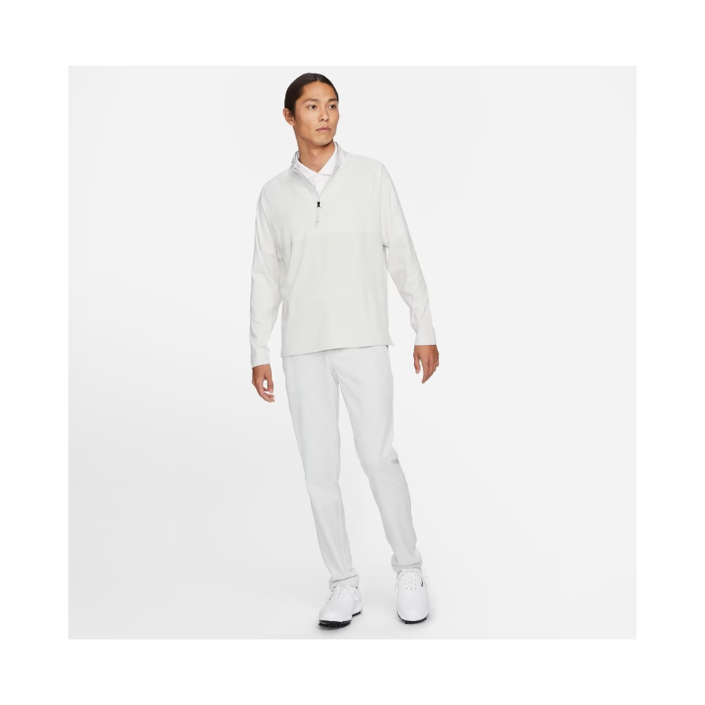 NikeゴルフウェアDri-FIT 1/2ジップ M ホワイト　春夏秋向け Nike Golf Dri-FIT White Victory 1/2 Zip – Jesuit Dallas Ranger
