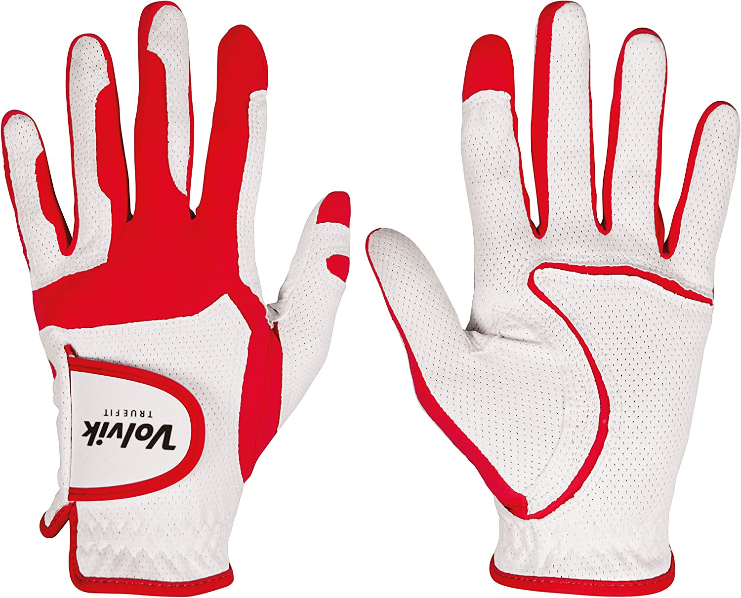 Volvik True Fit Glove Mens Red/White ⛳️
