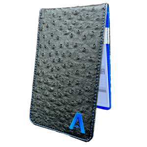Albatross Ostrich Faux Leather Scorecard Holder