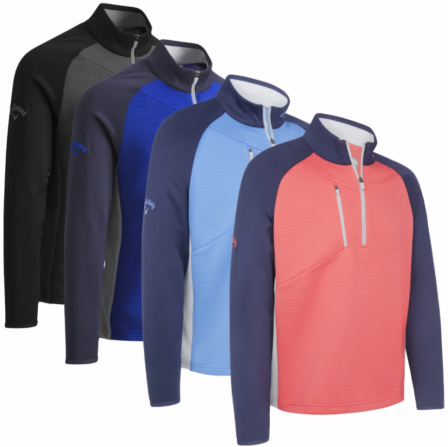 Callaway Men's Blocked Ottoman Golf Fleece CGKFB0S3GG ⛳️